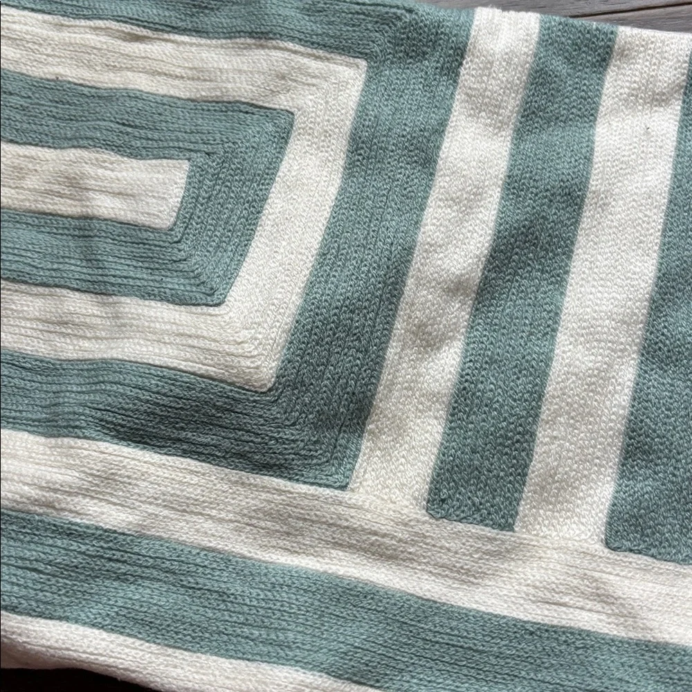 West Elm embroider square accent pillow cover
